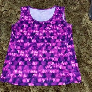 Women’s size medium made for life purple tank top
